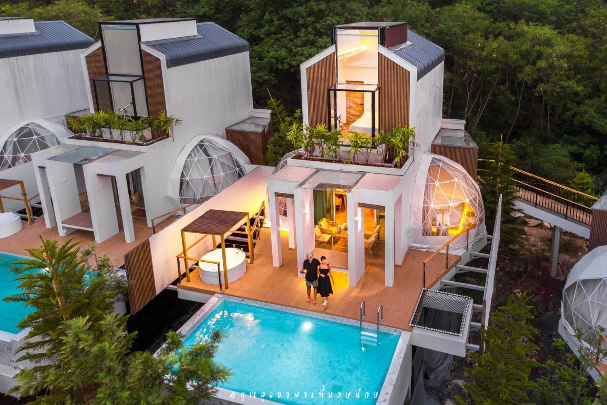 The X10 Nordic Tent And Glamping Pool Villa Khaoyai เขาใหญ่ - Sha Certified Ban Thung Sawang Eksteriør billede
