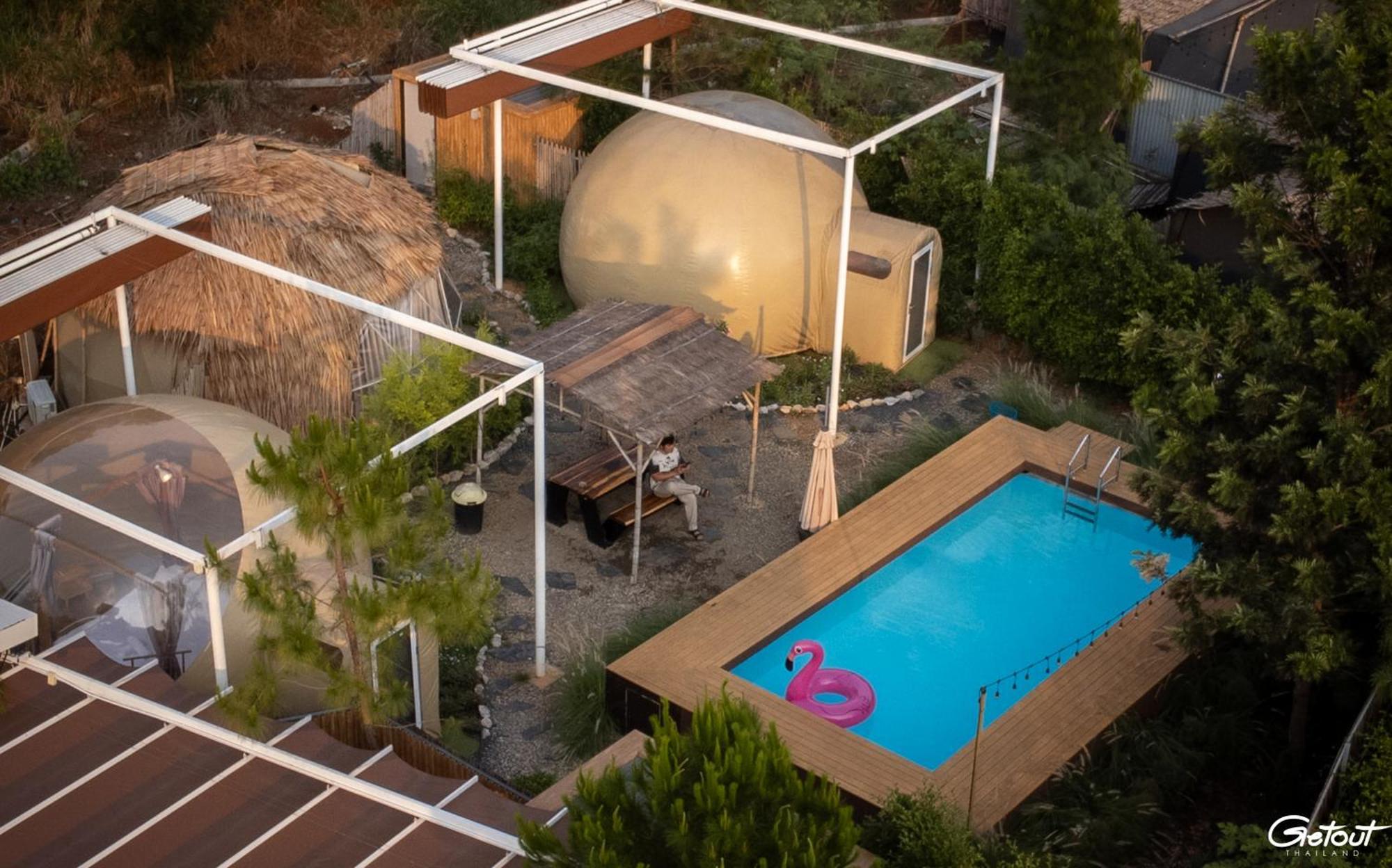 The X10 Nordic Tent And Glamping Pool Villa Khaoyai เขาใหญ่ - Sha Certified Ban Thung Sawang Eksteriør billede